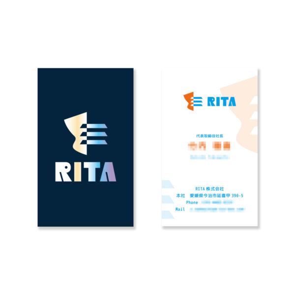 RITA株式会社様名刺