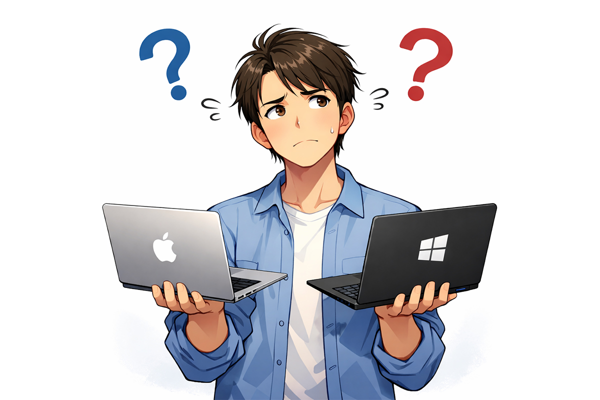 【2026年版】ホームページ制作はWindows？Mac？制作会社が本音で解説する最適なパソコン選び
